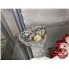 Image 5 : Collector Combo (Ladies Theme): Glass Door Knobs, Costume Jewellery, Dishes, Red Shoe, etc (See Pics