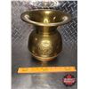 Image 2 : Brass Spittoon "All Famous Havana 5¢ Cigars"