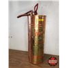 Image 1 : 2-1/2 Gal Pump Tank Water Fire Extinguisher "Pyrene" Copper (24"H)