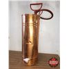 Image 2 : 2-1/2 Gal Pump Tank Water Fire Extinguisher "Pyrene" Copper (24"H)