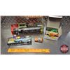 Image 1 : Toy Peterbuilt Truck 1/80 Scale, '57 Chevy 100pc Puzzle, 2 Classic Truck Toys, Peppermint Nascar Con