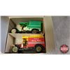 Image 2 : Toy Peterbuilt Truck 1/80 Scale, '57 Chevy 100pc Puzzle, 2 Classic Truck Toys, Peppermint Nascar Con