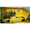 Image 3 : John Deere Collectibles : Die Cast 1/16 Scale L10 Lawn Garden Tractor, Die Cast 1920's Style Gas Pum