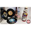 Image 1 : Collector Combo: Ketchup Bottle Telephone; Stewarts Pop Bottles (2); 45 Albums (3 incl Rolling Stone