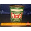 Image 3 : B-A Bow Tie Tin (Full) "The British American Oil Company" (6-1/4"H x 6-1/4"D)