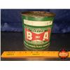 Image 3 : B-A Bow Tie Tin (Full) "The British American Oil Company" (6-1/4"H x 6-1/4"D)