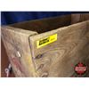 Image 7 : Wood Crate: Gargoyle Mobil Oil "AF" Vacuum Oil Company (New York, USA Made in USA) (15-1/4"H x 21"W 