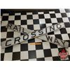 Image 2 : Wooden Railway Crossing Sign (Double Sided) (71-1/2"H x 32-1/2"W x 3"D)