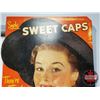 Image 2 : "Sweet Caps" Cardboard Ad (28-1/4"W x 38"H)