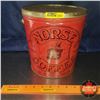 Image 1 : Coffee Tin Pail "Norse" (8-1/2"H x 8"Dia)