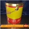 Image 2 : Coffee Tin Pail "American Breakfast" (9"H x 7-1/2"Dia)