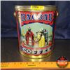 Image 1 : Coffee Tin Pail "Bagdad" (8-3/4"H x 7-1/4"Dia)