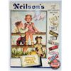 Image 2 : Cardboard Ad "Neilson's Jersey Milk Chocolate" (35"H x 26-1/2"W)