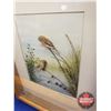 Image 2 : "Nature Study" Diorama Artwork "Birds" by H.E. Hervey (2 Framed) c. 1940's