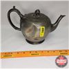 Image 1 : Pewter: Teapot "Atkin Brothers Sheffield"  (5-1/2"H) (See Pics for Markings) (Note: Side Dent - but 