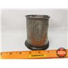 Image 2 : Pewter: Bar Room Tankard - English Sheffield Made - Hand Hammered (3-3/4"H) (See Pics for Markings)