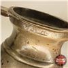 Image 8 : Pewter: Bar Room Small Tankards (4) (See Pics for Markings : 1/2 Gill … ) (2 = 2-1/4"H & 2= 2"H)