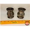 Image 2 : Pewter: Small Bar Room Tankards (2) (See Pics for Markings : Gill …) (Both 3"H) (1 = Gaskell Chamber