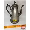 Image 1 : Pewter: Coffee Pot "James Dixon & Sons" (10"H) "Sheffield" (See Pics for Markings)