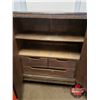 Image 3 : Antique Linen Cupboard/Armoire w/3 Drawers Interior & 2 Shelves (16"D x 39-1/2"W x 49"H) (Believe th