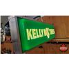 Image 2 : Lighted Sign : Kelly Tires (12"H x 36"W x 6"D)