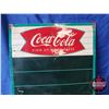 Image 2 : Single Side Tin "Coca-Cola" Menu Chalk Board (28"H x 19-1/2"W)