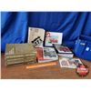 Image 1 : Blue Tote Lot : Chilton's & Ford Car Repair Manuals