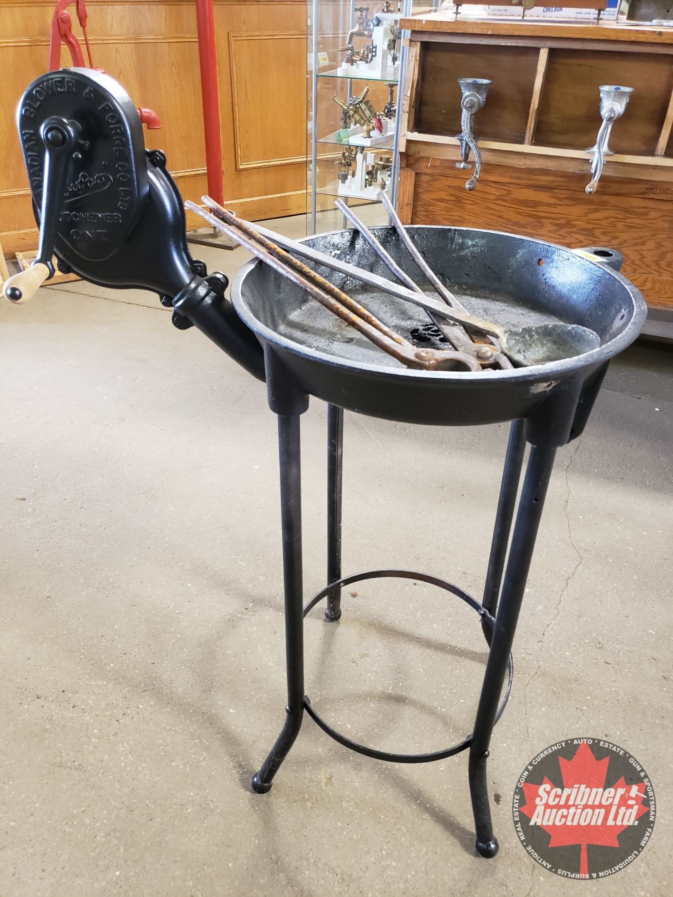 Cast Iron Blower Table "Canadian Blower & Co" Kitchener
