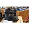 Image 2 : Singer 124-1 Leather/Industrial Sewing Machine for Stitching Bags etc (c/w Custom Built Cabinet w/Li