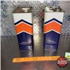 Image 2 : 2 Gulf Tins 1 Gallon (11"H x 6"W x 4-1/4"D) (See Pics)