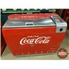 Image 1 : Westinghouse "Drink Coca-Cola" 6-Case 140 Bottle Master Coca-Cola Soda Bottle Cooler (37"H x 43"W x 