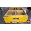 Image 2 : "Drink Coca-Cola in Bottles" Wooden Bottle Crate (4"H x 18-1/4"W x 12"D) (See Pics!)