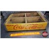 Image 3 : "Drink Coca-Cola in Bottles" Wooden Bottle Crate (4"H x 18-1/4"W x 12"D) (See Pics!)