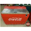 Image 1 : "Drink Coca-Cola" Cooler Chest (Kelvinator Built) (37"H x 43"W x 28"D) (Power Supply Works, auction 