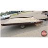 Image 2 : Utility/Sled Trailer "Yacht Club" : Tilt Deck / Single Axle (No Serial Number available, tongue stam