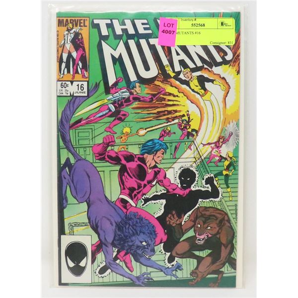 NEW MUTANTS #16