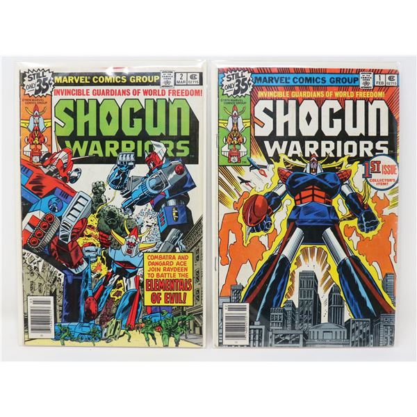 SHOGUN WARRIORS #1 AND #2