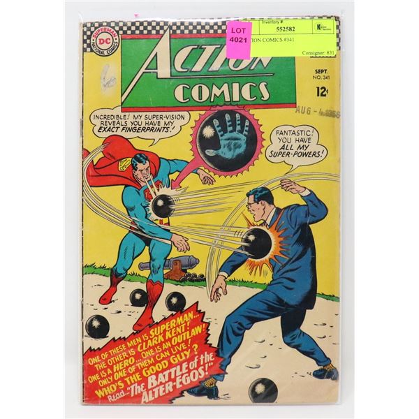 ACTION COMICS #341