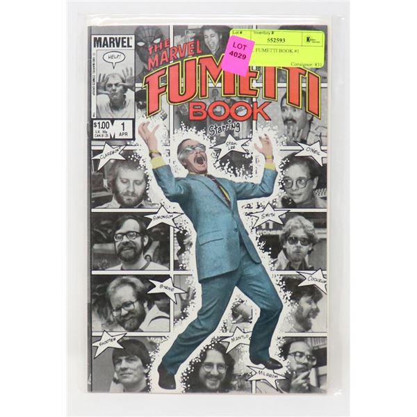 MARVEL FUMETTI BOOK #1