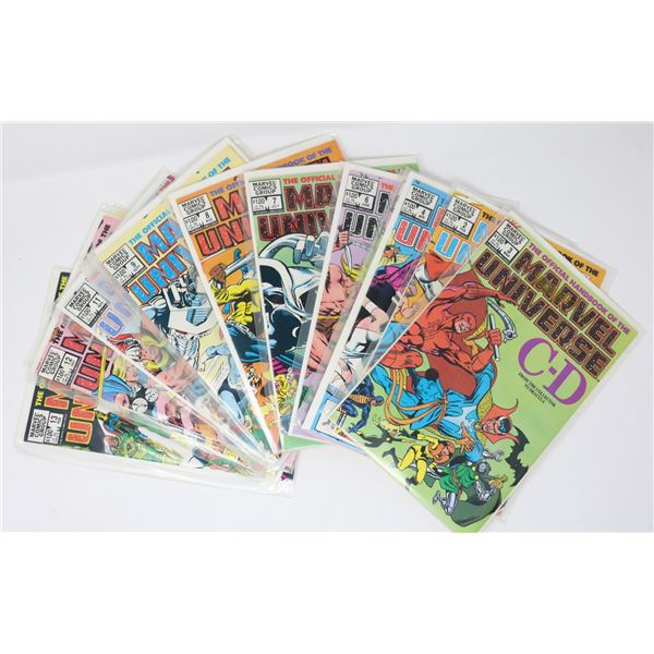 OFFICIAL HANDBOOK OF THE MARVEL UNIVERSE SET