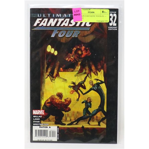 ULTIMATE FANTASTIC FOUR #32 --- VARIANT