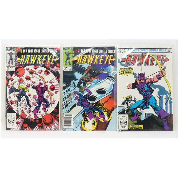 HAWKEYE #1 TO #3