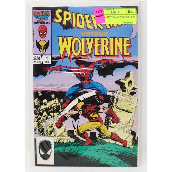 SPIDER-MAN VERSUS WOLVERINE #1
