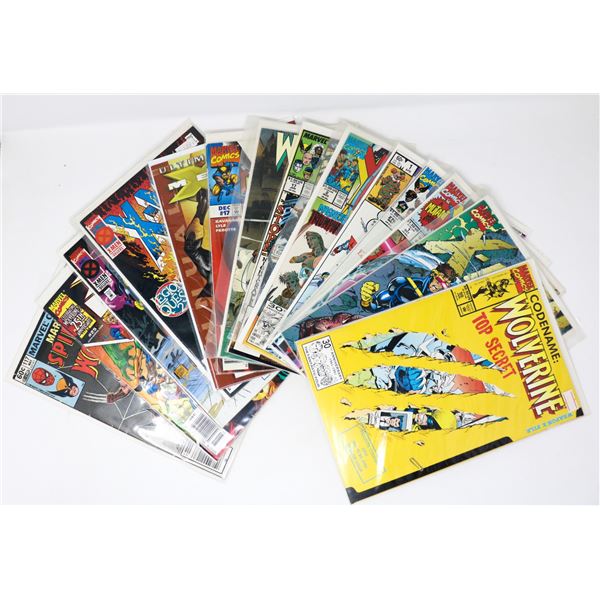 14 X-MEN AND WOLVERINE COMICS