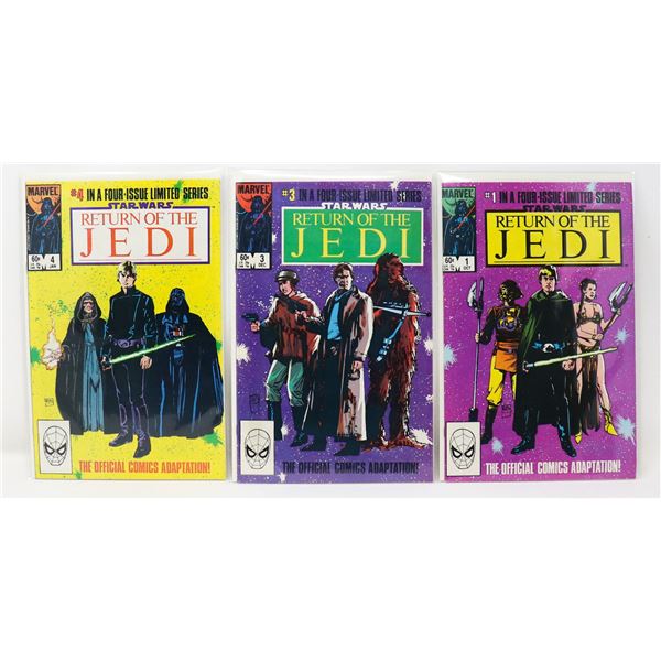 STAR WARS - RETURN OF THE JEDI COMICS