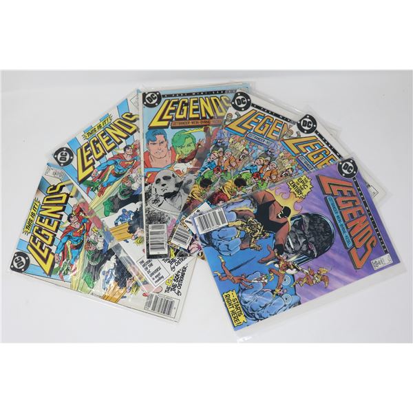 LEGENDS MINI SERIES COMICS --- CPV KEY ISSUES