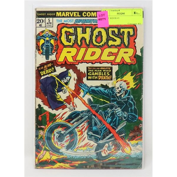 GHOST RIDER #5