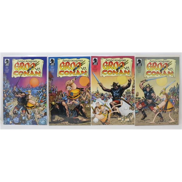 SERGIO ARAGONE'S GROO VS CONAN