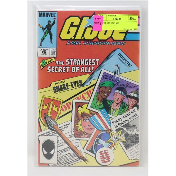 G.I. JOE #26 AND #27