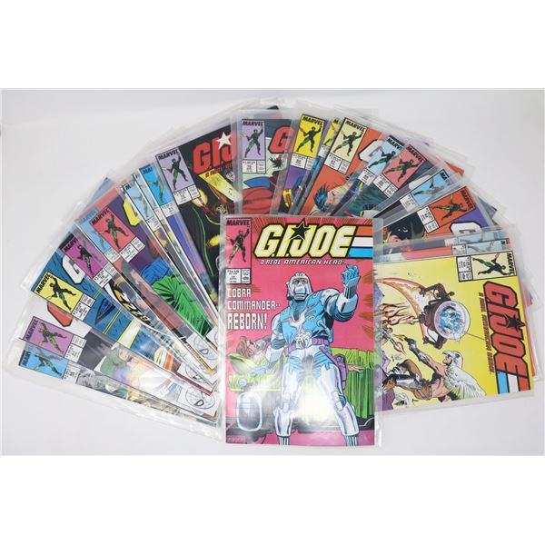 25 G.I. JOE COMICS